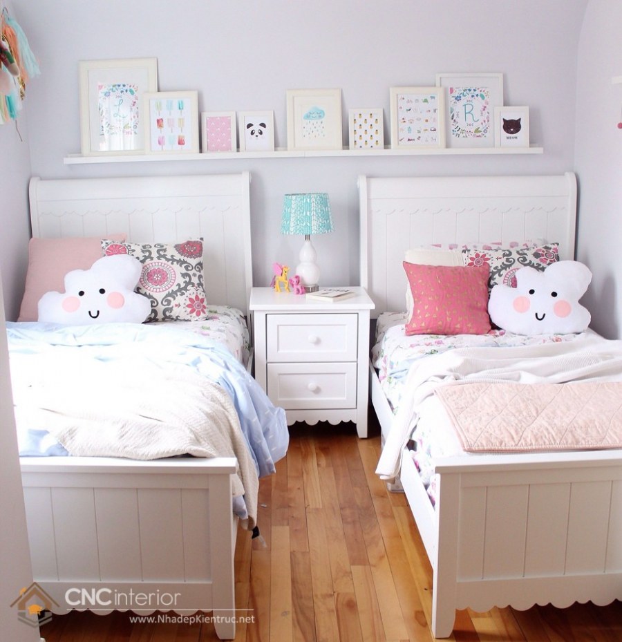 Комната для близняшек девочек