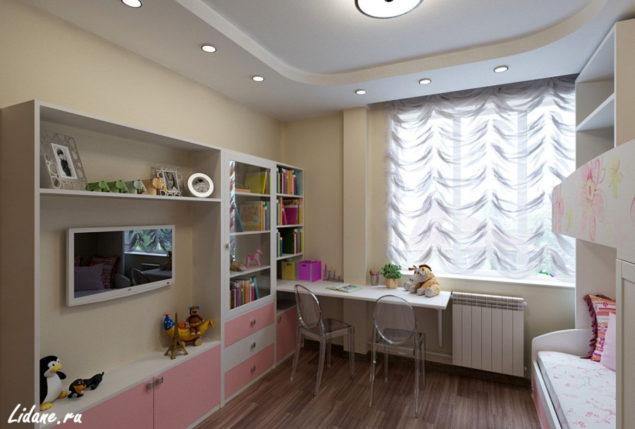 Детские комнаты фото для двоих сестер