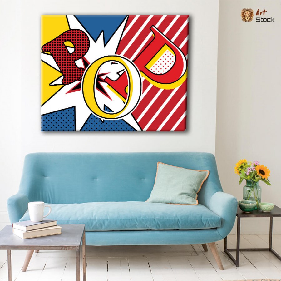 Панно в стиле поп арт