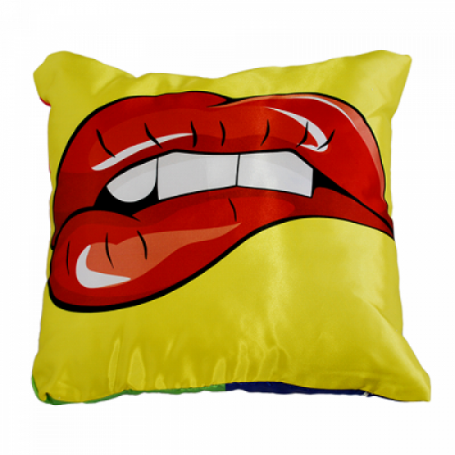 Поп арт интерьер подушка