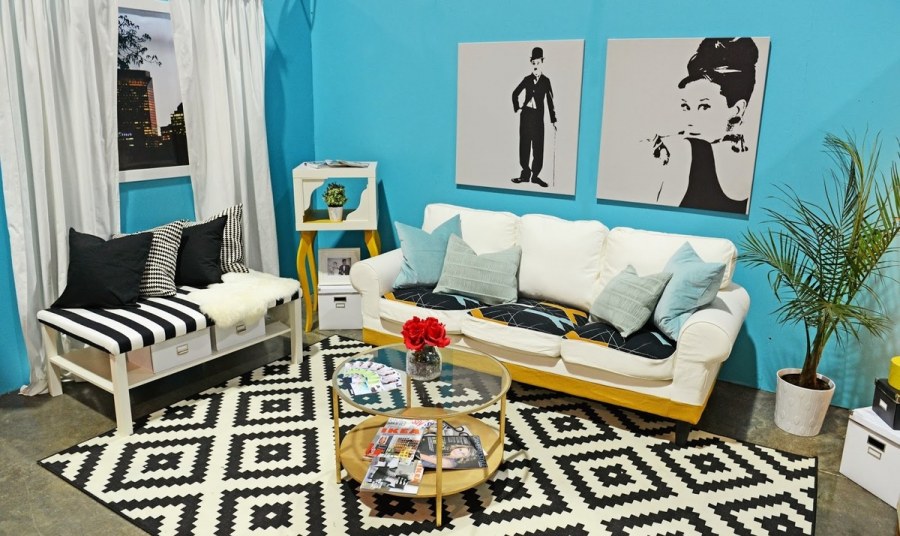 Прихожая в стиле поп арт