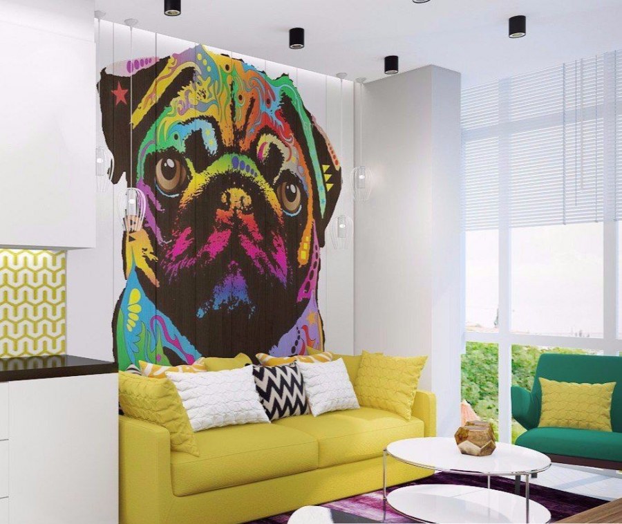 Поп-арт в интерьере