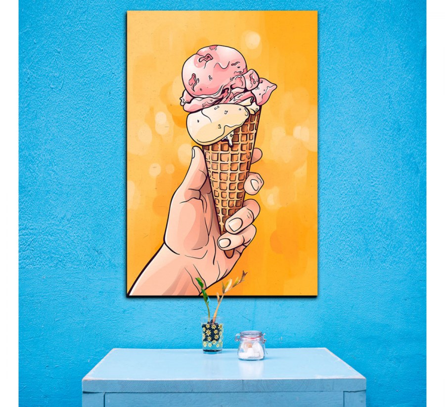 Диван в стиле поп арт