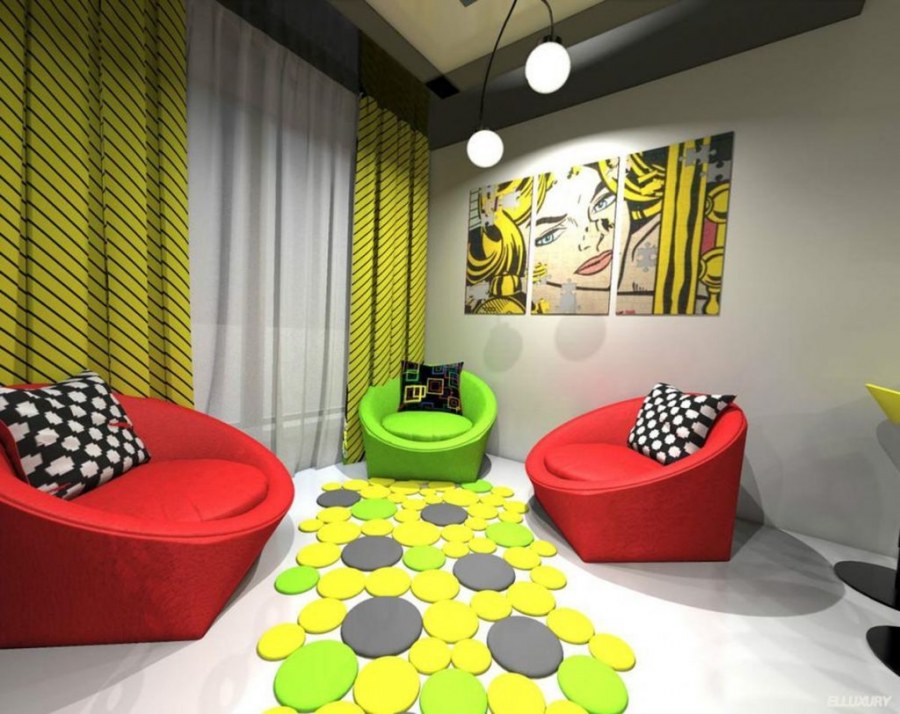 Панно в стиле поп арт