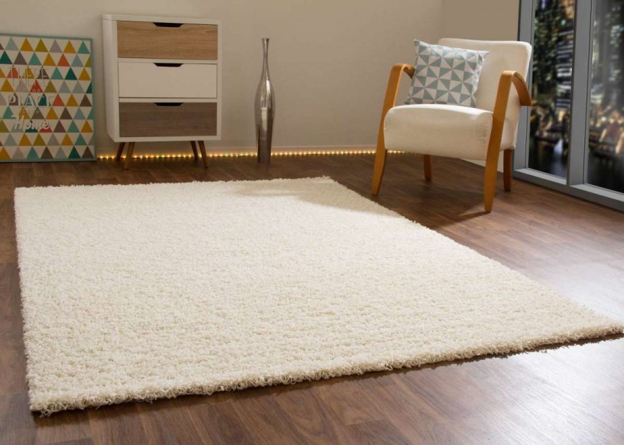Ворсистый ковер в интерьере