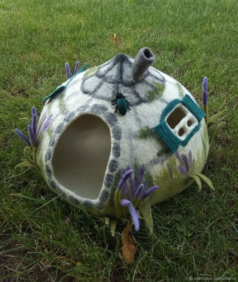 Необычные домики для кошек