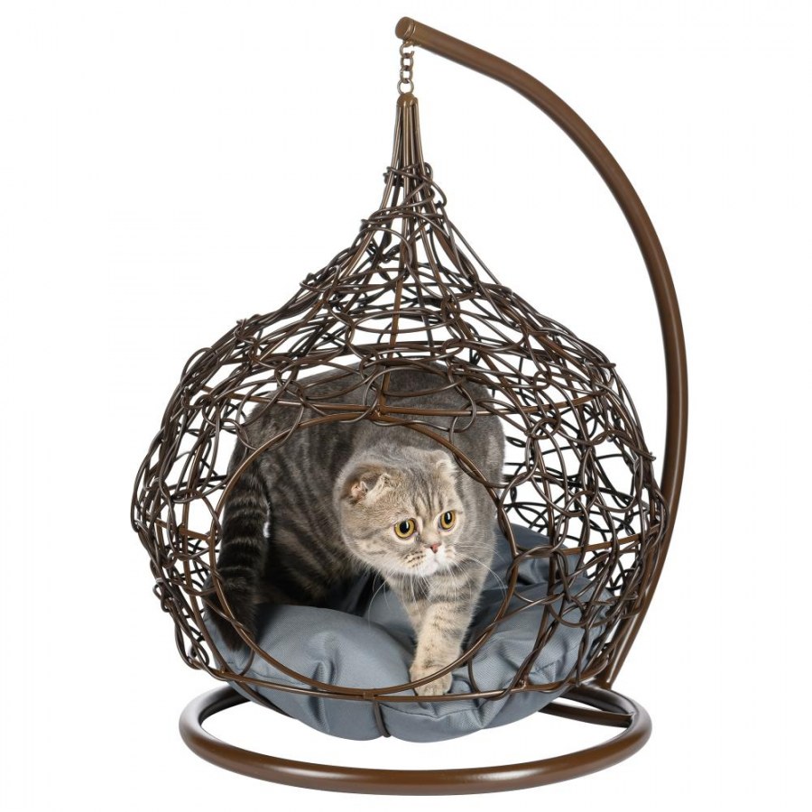 Подвесное кресло для животных BIGARDEN из иск. Ротанга