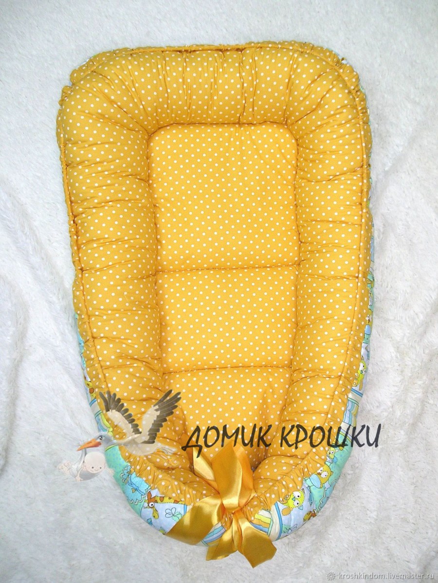 Гнездышко-кокон AMAROBABY "little Baby", размер 35×65 см