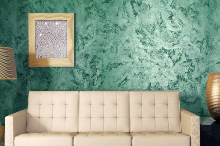 Декоративная краска для стен с эффектом