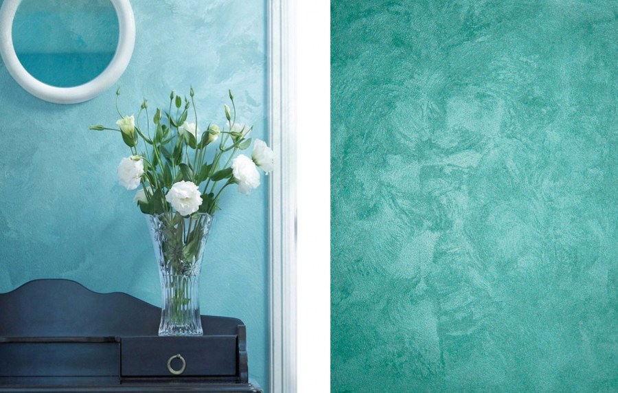 Краска для стен с эффектом шелка