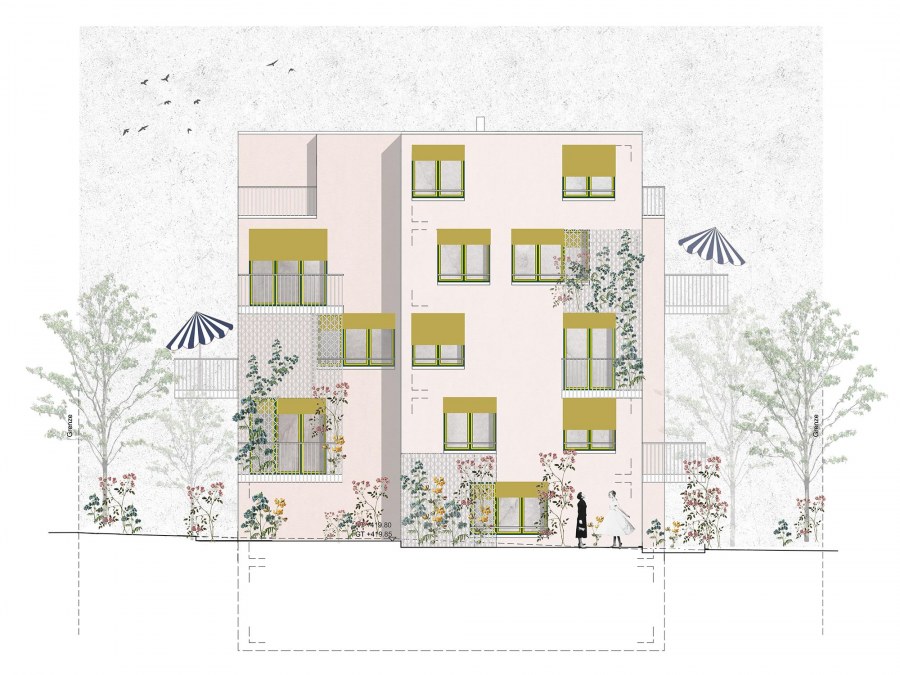 Планировка однокомнатной квартиры 27 м2