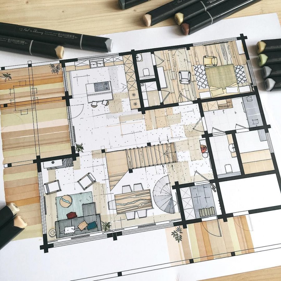 Акварели 2 планировки