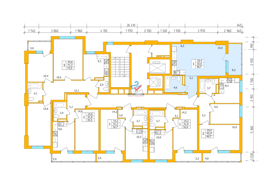 ЖК акварель Самара планировки
