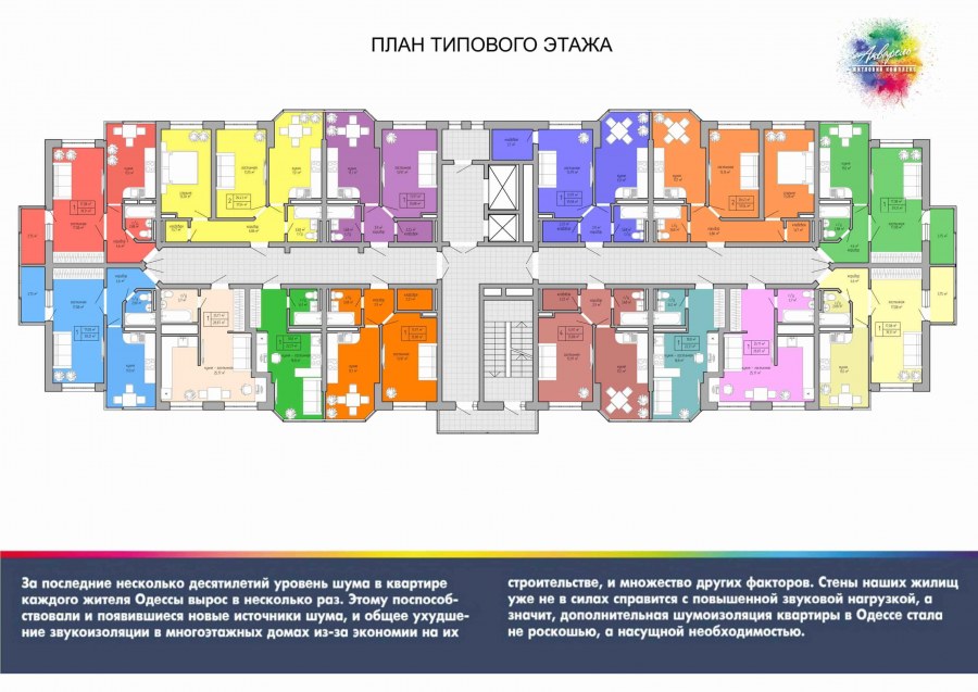 ЖК акварели Краснодар планировки