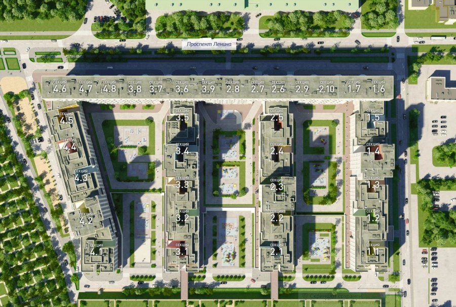 ЖК акварель Чебоксары Отделфинстрой