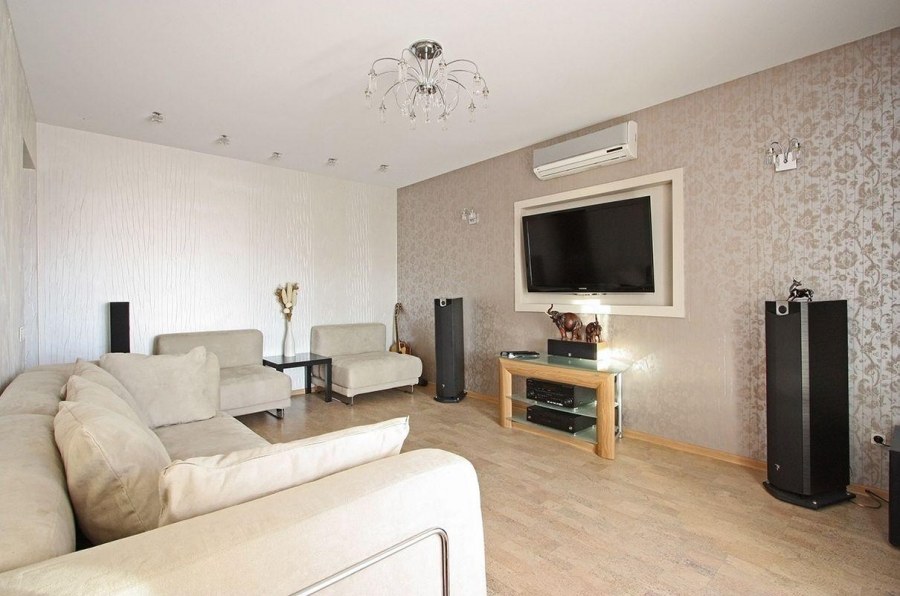 Обои для зала в квартире