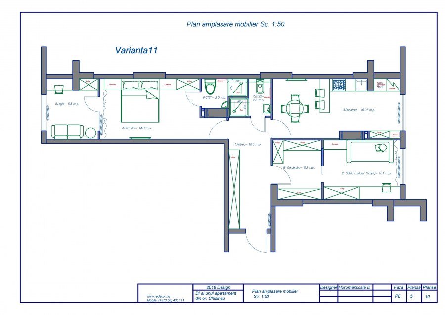 Планировка двухкомнатной квартиры 56 кв.м распашонка