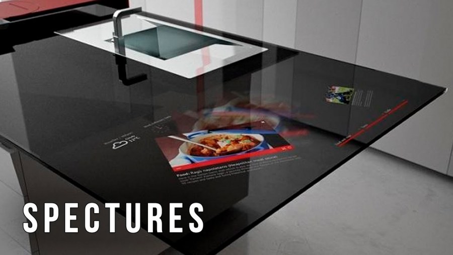 Интерактивная столешница для кухни