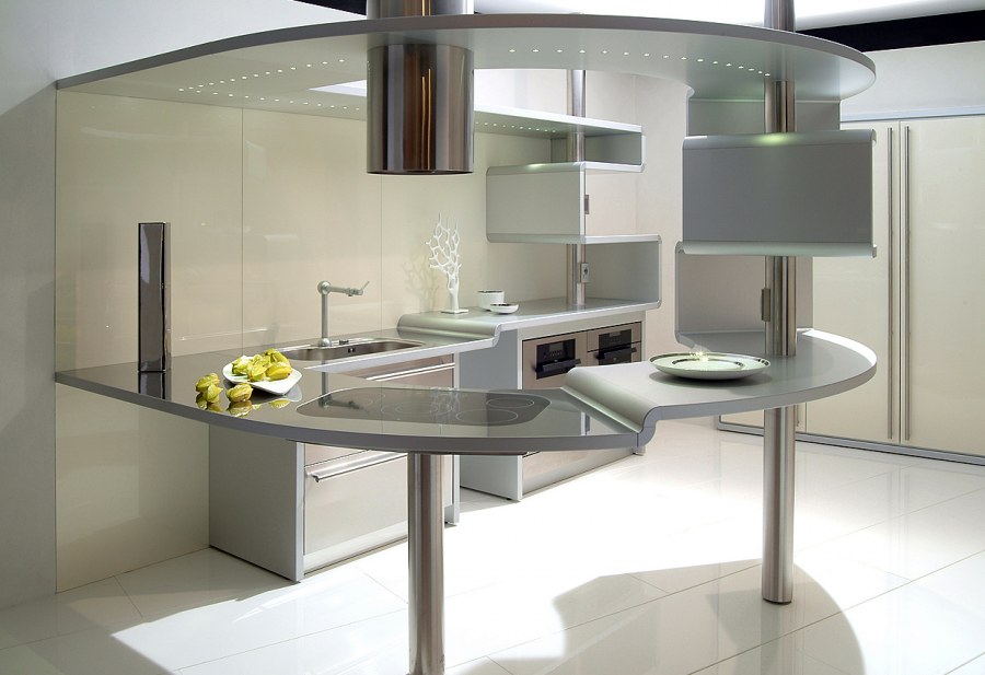 Кухни необычной формы