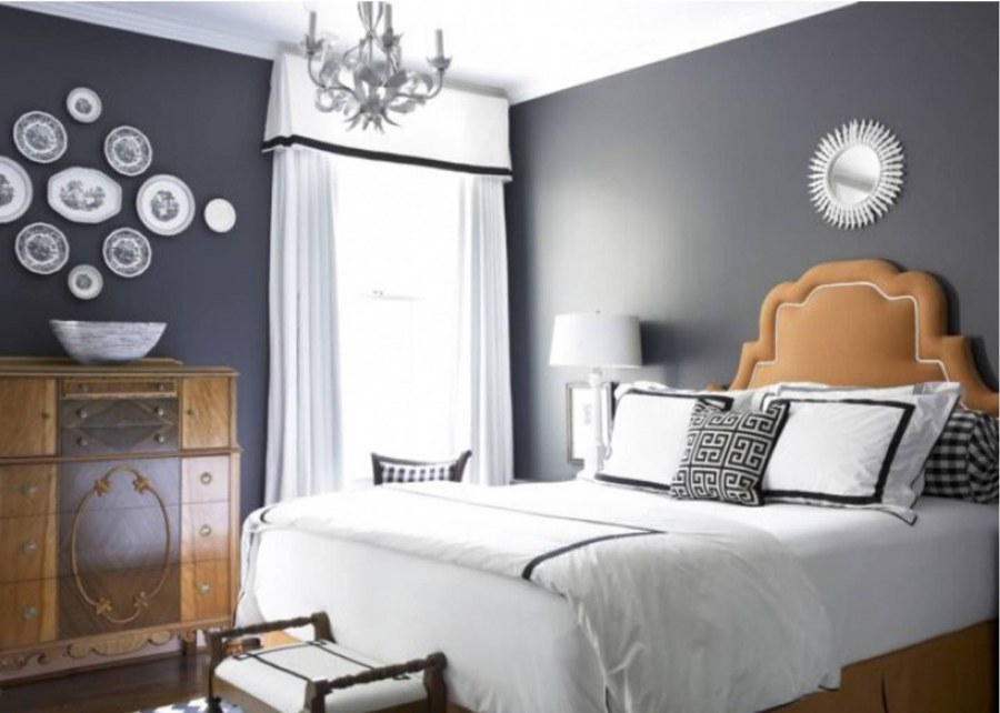 Интерьер в голубом цвете