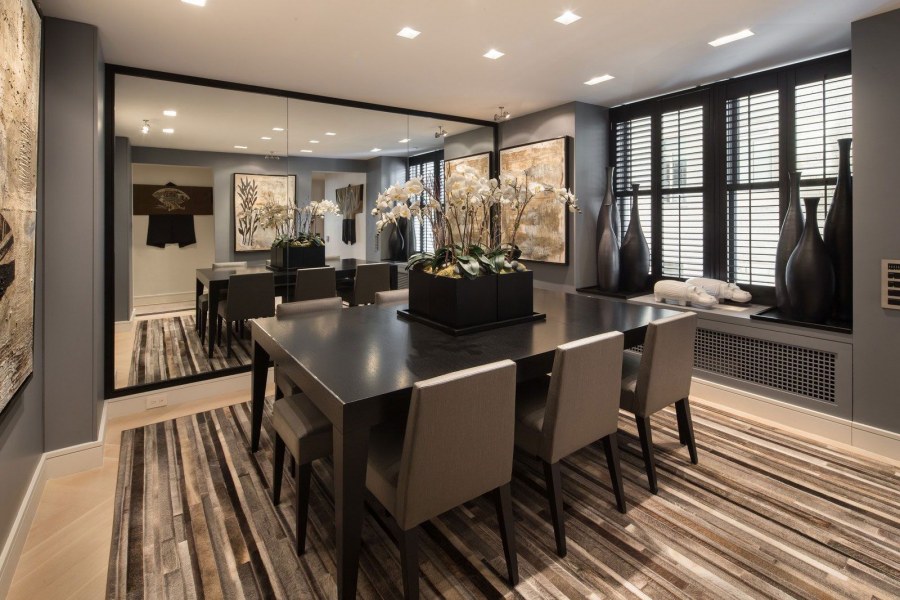 Стильная современная спальня