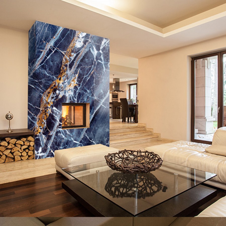 Гибкий мрамор сапфир