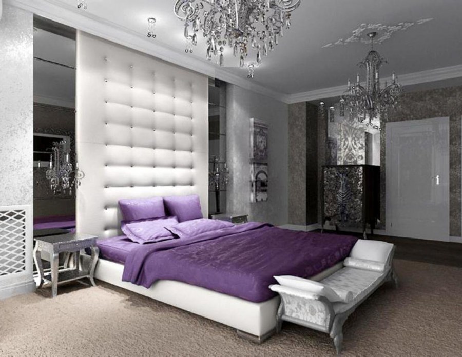 Фиолетовая спальня