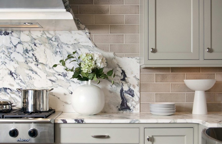 Мраморный фартук