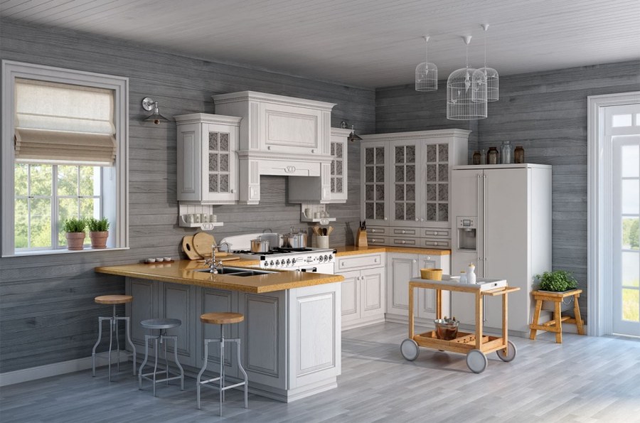 Дом из клееного бруса интерьер белый