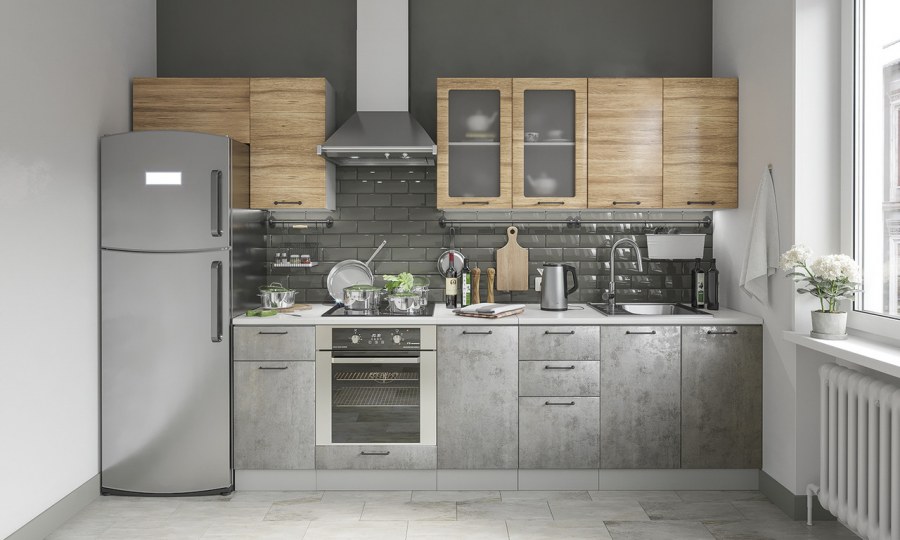 Кухня лофт ДСВ