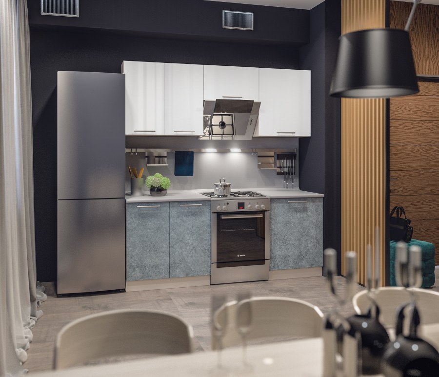 Столплит кухня Регина бетон