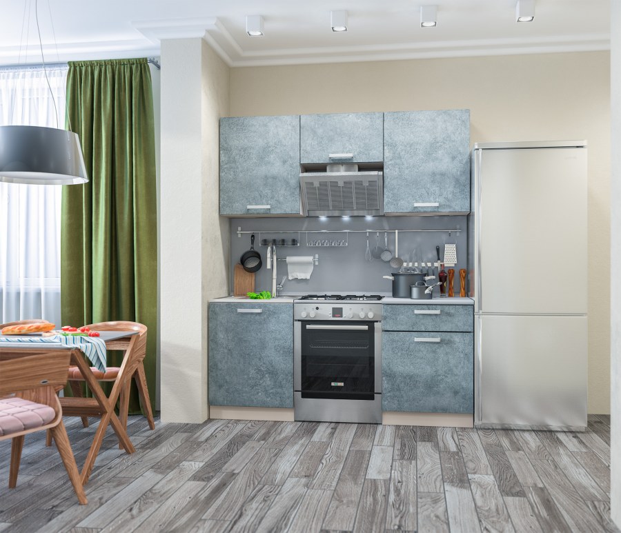 Регина Аквамарин кухня