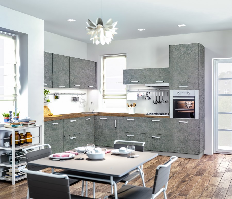 Столплит кухня Регина бетон