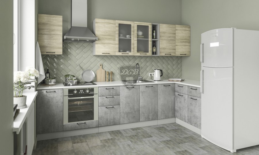 Кухня лофт ДСВ