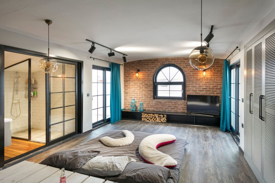 Мягкий лофт в интерьере