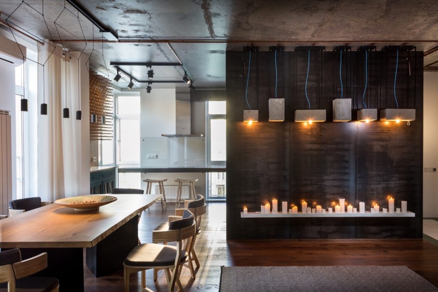 Современный лофт в интерьере