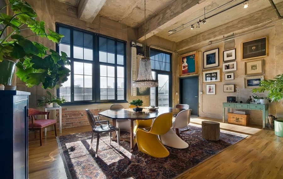 Экостиль с лофтом