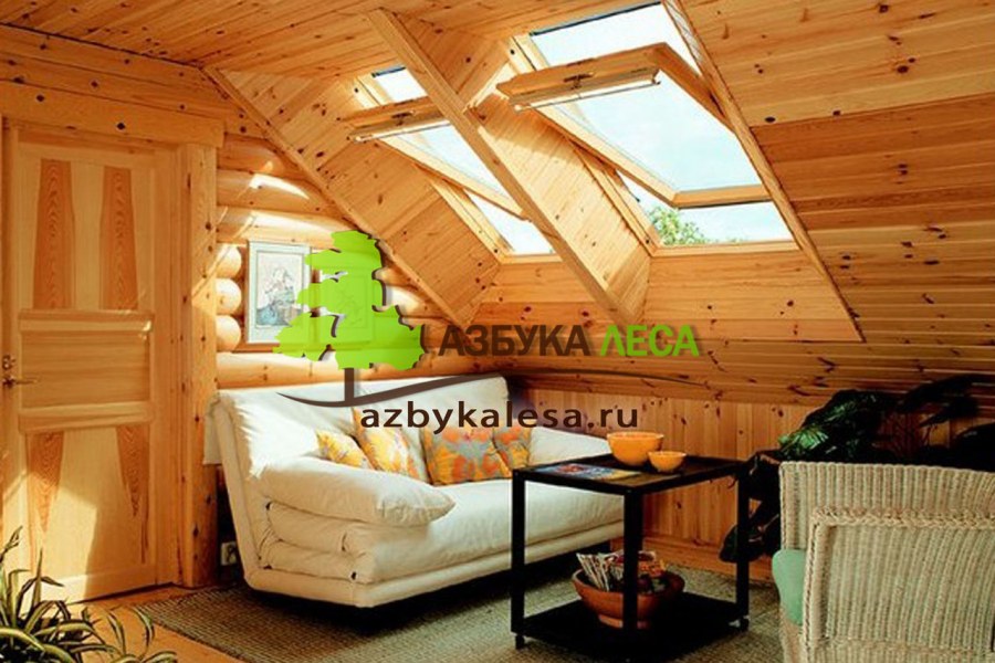 Мансарда в деревянном доме