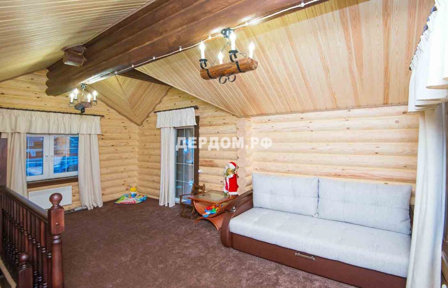 Интерьер 2 этажа бани