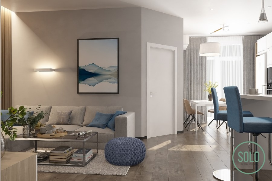 Лаконичный интерьер