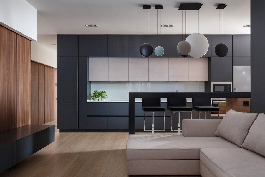 Лаконичные формы в интерьере