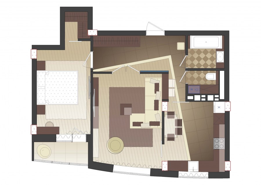 Дизайн проект студии