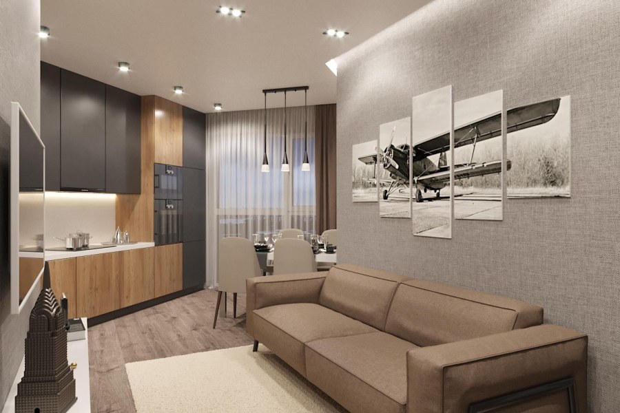 Планировка двушки