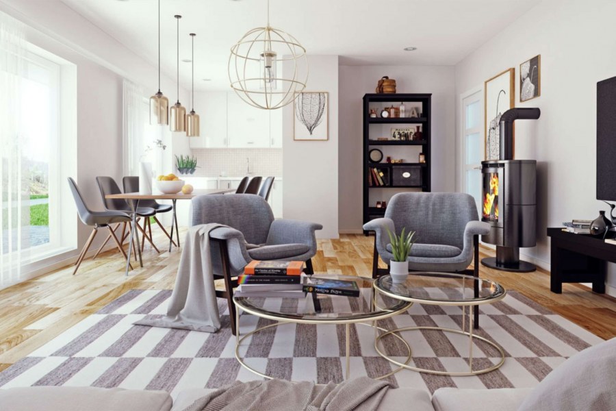 Стиль Скандинавия в интерьере