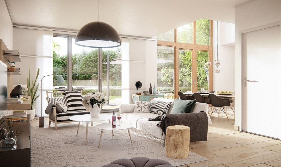 Датский Модерн в интерьере