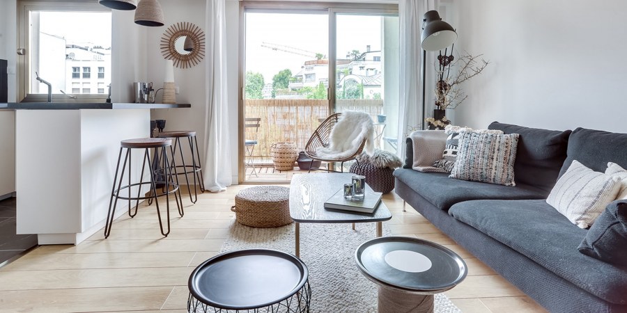 Гостиная Скандинавский стиль хюгге