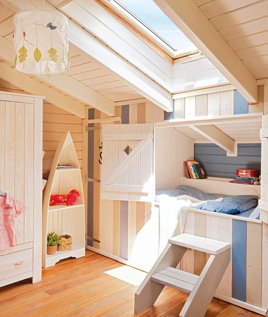 Детская комната на мансарде