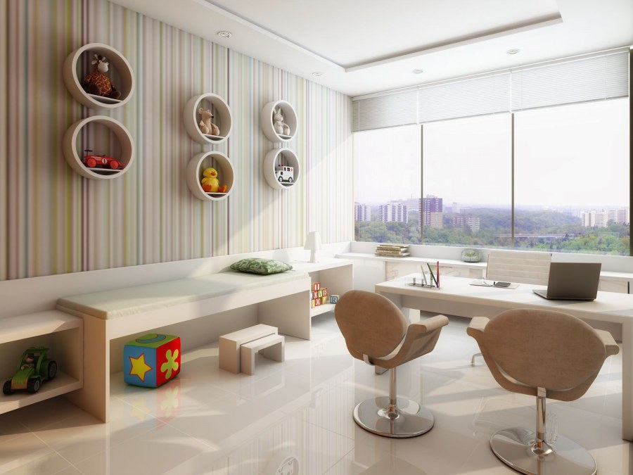 Маленький кабинет в английском стиле