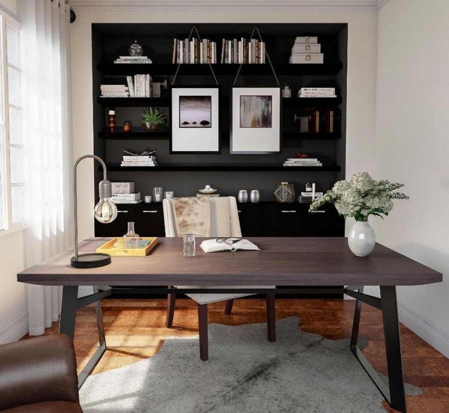 Интерьер кабинета в офисе