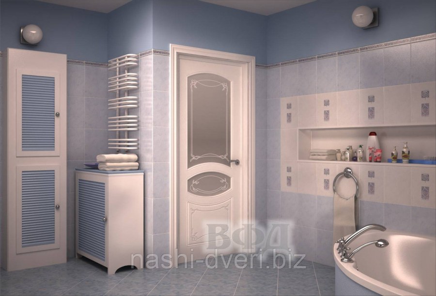 Двери в ванную комнату и туалет